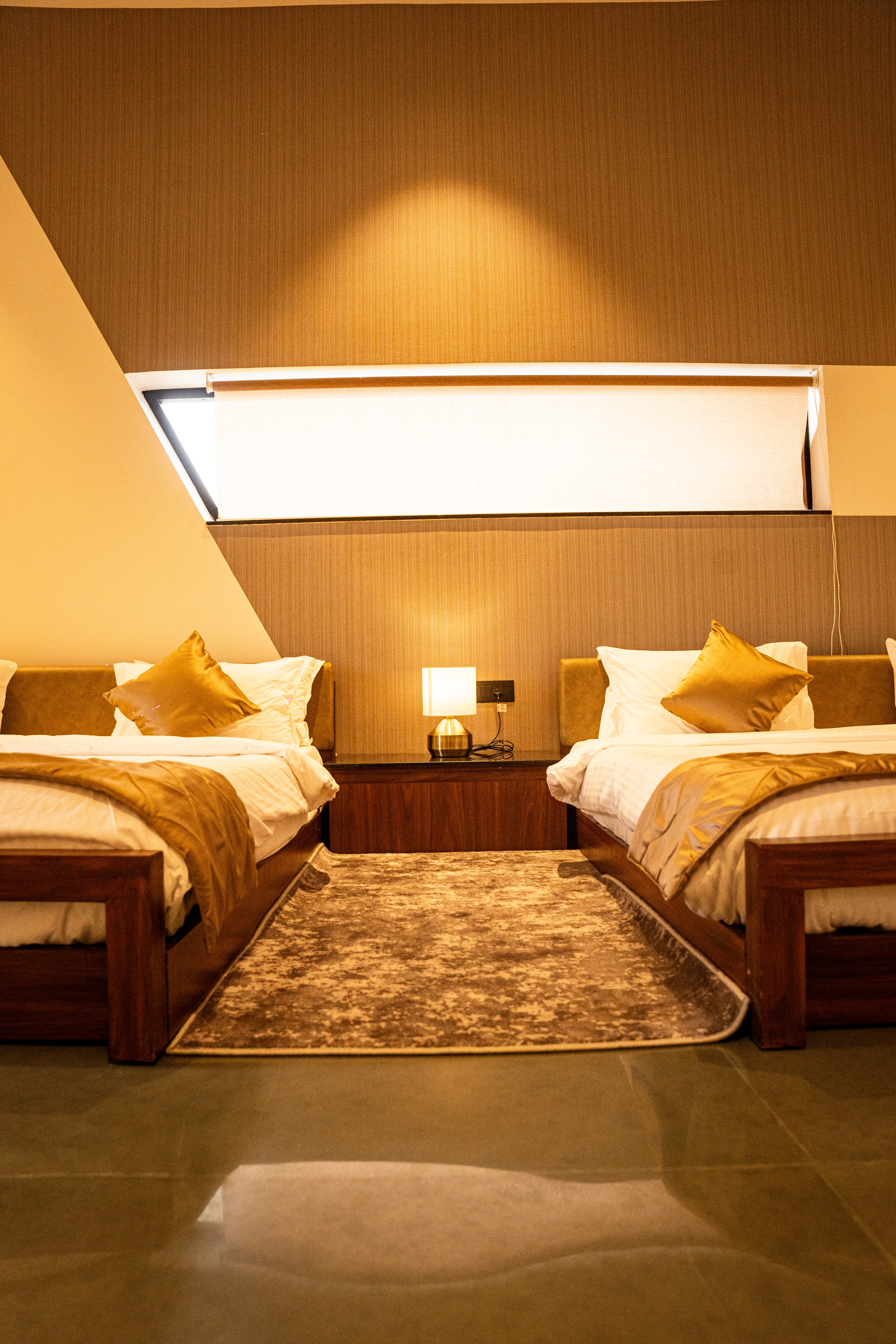 Luxury suite with ocean panorama